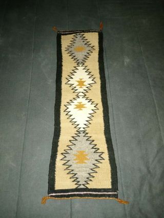 Vintage Native American Navajo Indian Long Wool Rug Designs & Colors