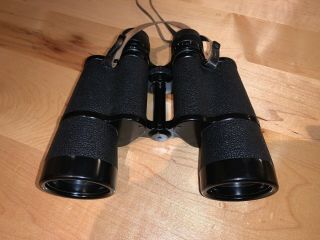 Vintage E.  Leitz Wetzlar 7 X 50 Marseptit Binoculars Germany