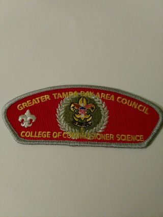 Greater Tampa Bay Area Council,  Bsa College Of Commissioner Science