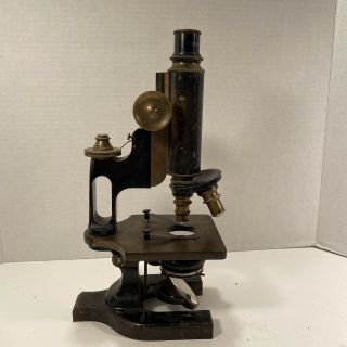Vintage Spencer Lens Co Microscope Brass/black