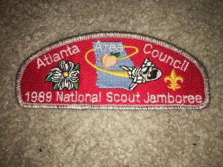 Boy Scout Atlanta Area Georgia Bsa Council Jsp 1989 National Jamboree Patch