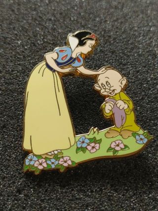 Disney Pin Princess Snow White & Dopey Very Rare Le 300 It Started With Walt 