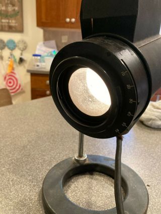 Vintage Spencer Lens Co Optical Microscope Illuminator Spotlight 370