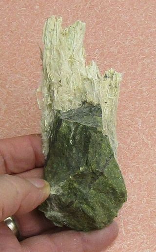 Large Mineral Specimen Of Chrysotile On Antigorite From Converse Co. ,  Wyoming