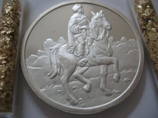 1 Oz.  999 Silver The Prince Snow White & 7 Dwarfs 50th Anniv Disney Coin,  Gold