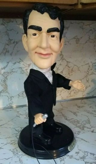 Vintage Dean Martin Gemmy Collectors 2002 Edition Animated Singing Figure 18 "