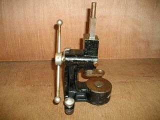 T779 Antique Shore Instrument Mfg Co.  Heavy Duty Little Bench Press Patent 1910