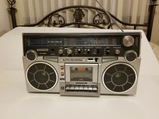 Vintage Toshiba Rt - 200s Radio Boombox Ghetto Blaster Japan