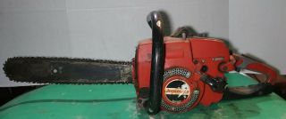 Vintage Collectible Jonsereds 49sp Chainsaw With 16 " Bar
