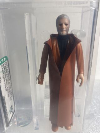 Star Wars Afa 80 Ben (obi - Wan) Kenobi,  Gray Hair Vintage Kenner Loose