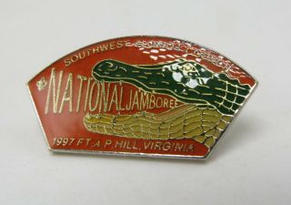 Boy Scout Bsa Csp 1997 National Jamboree Sw Florida Enamel Lapel / Hat Pin