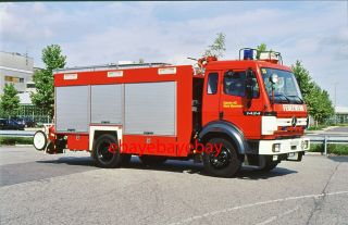 Fire Apparatus Slide,  Tp,  Daimler - Benz Mannheim / Germany,  1995 Mb / Gft