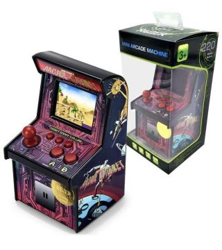 Ruier Retro Mini Arcade Game Machines With 220 Classic Handheld Video Games Tiny