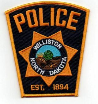 North Dakota Nd Willison Police Patch Sheriff