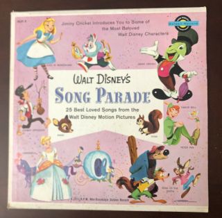 Walt Disney’s Song Parade,  33 1/3 Rpm,  Golden Record,  Mitch Miller