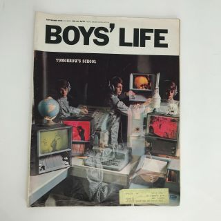 Boys Life Scouts September 1968 Tomorrow 