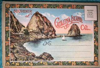Antique Postcards Catalina Island Collectible Set Of Old Stock 1900’s