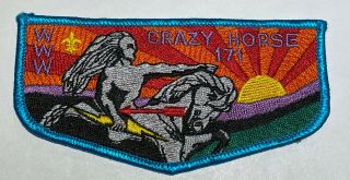 Oa Lodge 171 Crazy Horse Flap Boy Scout Mw1
