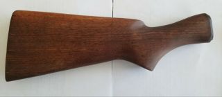 Vtg Remington Model 870 12ga Shotgun Butt Stock.  Walnut