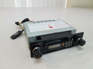 Sony Xr - 47r Am - Fm Car Radio Stereo Cassette Player 1 Single Din Vintage