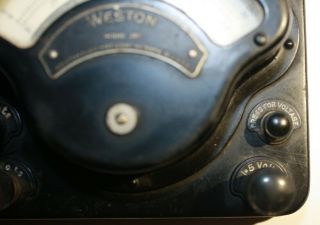Antique Electric Meter Weston Model 280 3