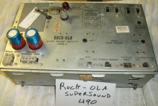 Rock - Ola Integrated Circuit Amplifier 54510 - A,  Sound 490