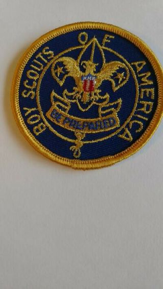 Bsa Position Patch,  Troop Committee,  Blue Twill,  Rolled Edge