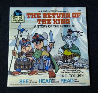 The Return Of The King A Story Of The Hobbits Rankin/bass 1980 Disneyland Record