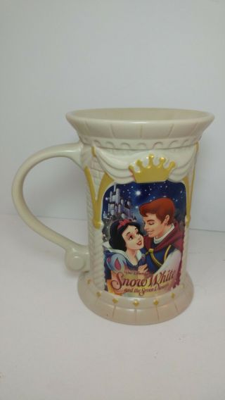 Disney Store Exclusive Snow White And The Seven Dwarfs Castle Coffee Mug Cup