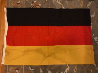 Vintage Pre Ww2 Wwii German Weimar Republic Germany Flag Old Banner
