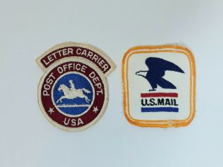 Vintage Patches Us Mail Post Office Letter Carrier Patch