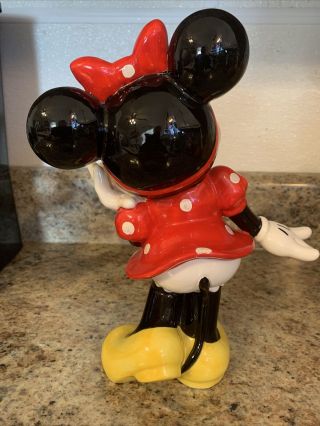 Vintage Disney Minnie Mouse Cute Porcelain Ceramic 9 
