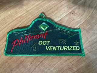 Boy Scout Philmont GOT VENTURIZED Patch Button Loop 2