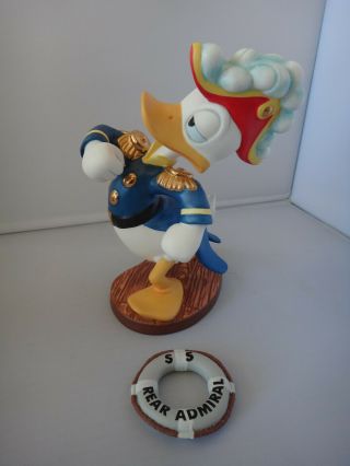 Walt Disney Collectors Society Admiral Donald Duck In Sea Scouts 1994 Figurine