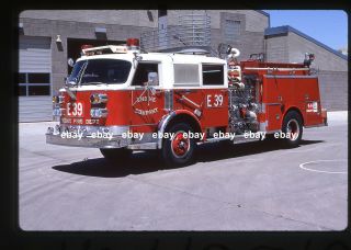 Phoenix Az E39 1982 American La France Pumper Fire Apparatus Slide