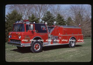 Gardner Il 1980 Ford C Alexis Pumper Fire Apparatus Slide
