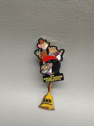 Disney Pin The Great Mouse Detective 15th Anniversary