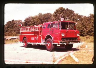 South Farmingdale Ny 1976 Ford C Young Pumper Fire Apparatus Slide
