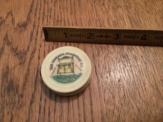 Antique Advertising Tape Measure - The Indiana Furniture Co.  - Connersville,  Ind.