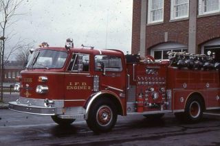 Ilion Ny 1975 American Lafrance Pumper - Fire Apparatus Slide