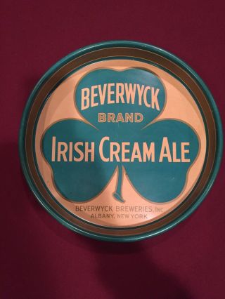 Beverwyck Breweries,  Albany,  Ny Vintage Beer Tray