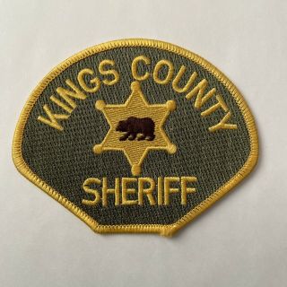Kings County California Sheriff’s Department / Ca Police Patch