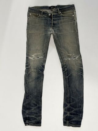APC Cure 29 Jeans - Vintage Butler Fades 2