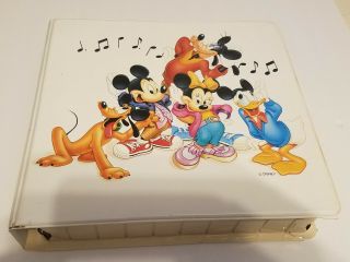 Vintage Disney Take - A Tape - Along Book & Cassette Set 12 Books/6 Tapes
