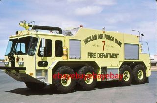 Fire Apparatus Slide,  Crash 7,  Hickam Afb,  Honolulu / Hi,  1995 E - One 8x8