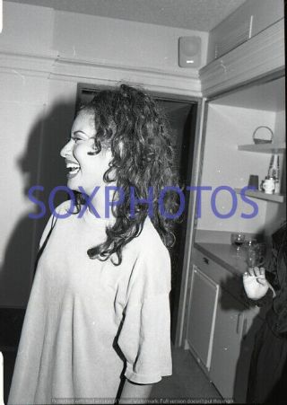 Mg123 - 199 Selena Quintanilla Perez Vintage 35mm B&w Negative