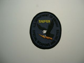 U.  S.  Department Of Energy Special Weapons And Tactics - Sniper