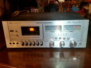 Marantz 5025b Stereo Cassette Tape Deck Player Vintage