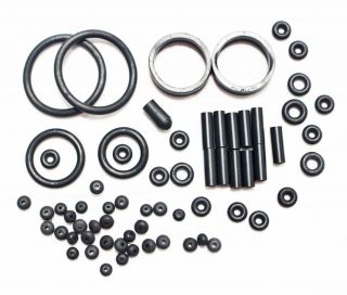 Stern 2003 Lord of the Rings Pinball Machine Replacement Rubber Ring Kit Black 2