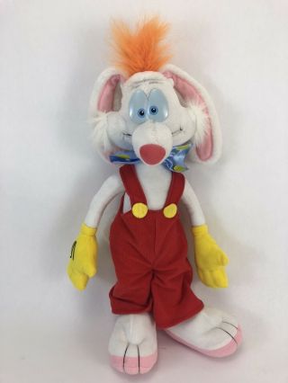 Vintage 1988 Playskool Disney Who Framed Roger Rabbit 18” Plush Stuffed Animal